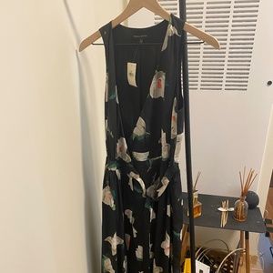 NWT Banana Republic Floral Faux Wrap Dress Sz 8